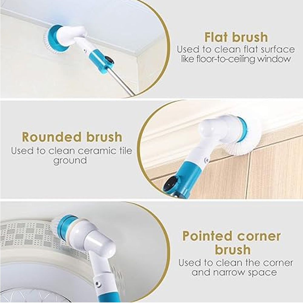 3 in 1 Electric Spin Scrubber Machine