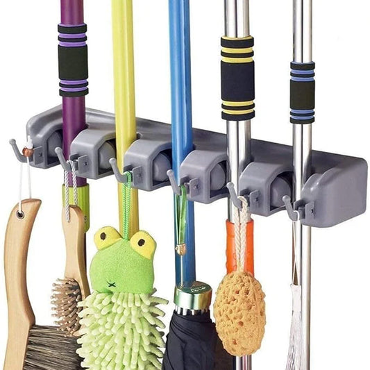 Brooms And Toiletries Organizer